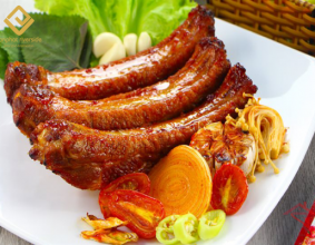 SƯỜN CHÌA NƯỚNG MẬT ONG