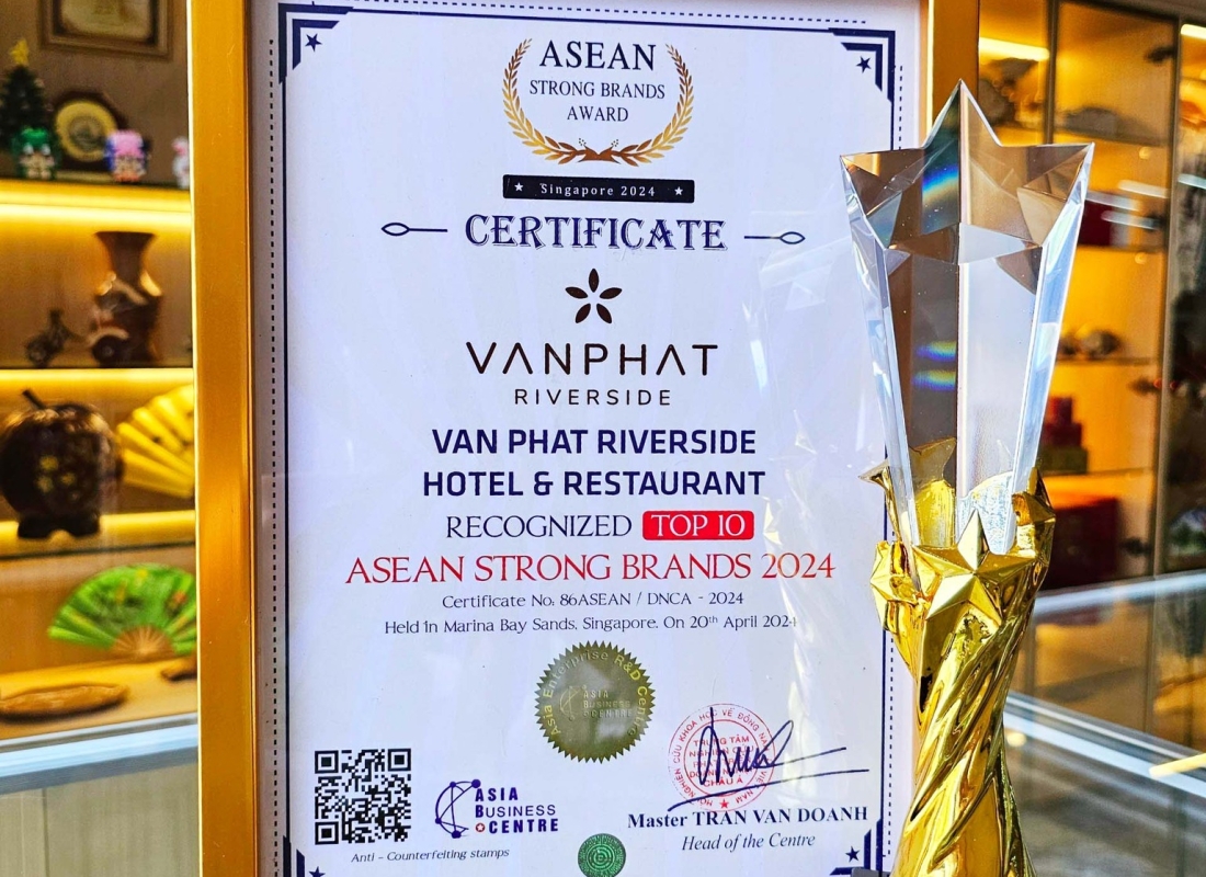 Vạn Phát Riverside đạt Top 10 thương hiệu mạnh ASEAN 2024 